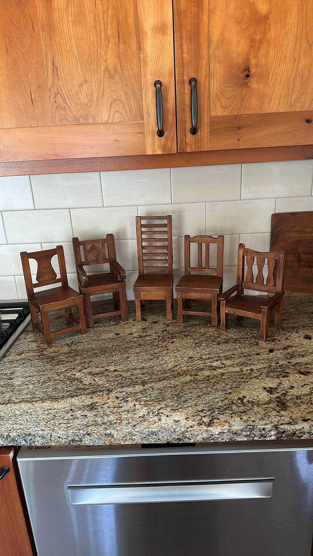 Pottery Barn Tiny Wooden Chairs