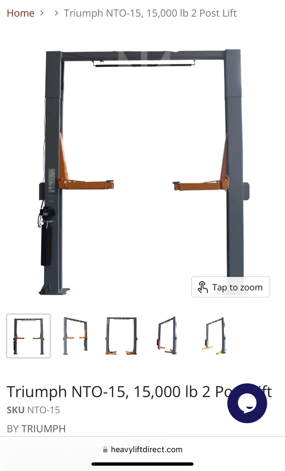 Automotive Lift 15,000 Tons