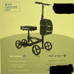 Knee Walker Medical Scooter - NEW
