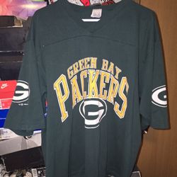 Vintage 90s Green Bay Packers Football Jersey NFL Team Mesh Shirt Size XL