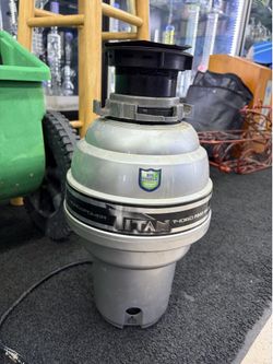 Titan 1.25 HP Heavy-Duty Garbage Disposal (Model T-1060) w/ Power Cord & Mount