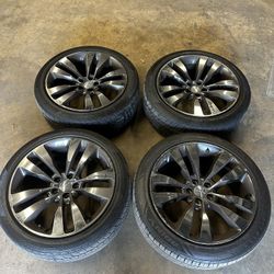 (4) Oem 2012-2014 Charger Srt Wheels & Tires