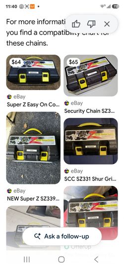 Tire chains