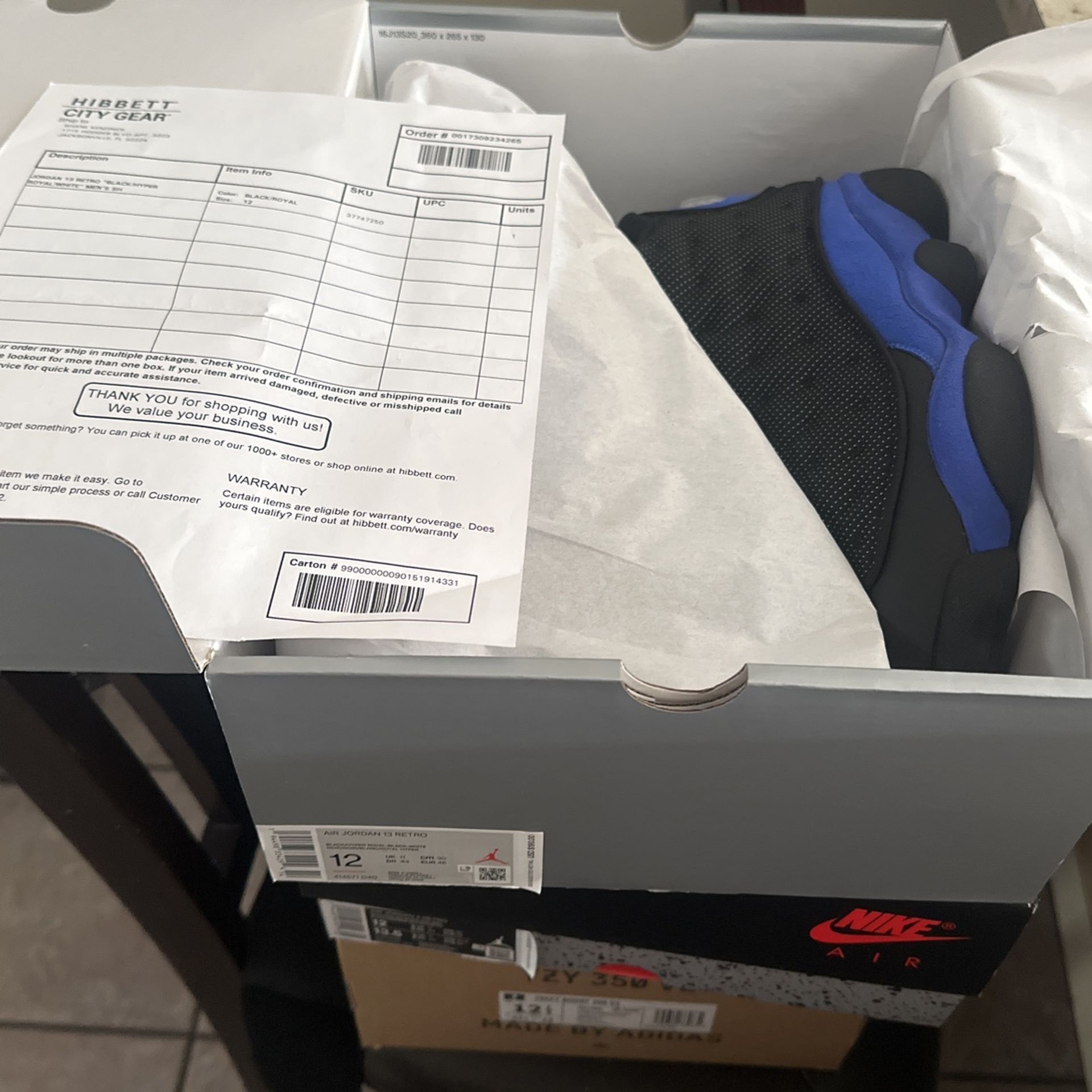 Jordan Retro 13 Hyper Royal Size 12 Brand New