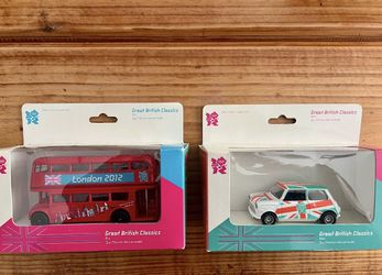 Corgi "Great British Classics" die-cast models released as souvenirs for the London 2012 Olympics