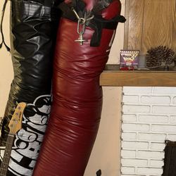 Red UFC Heavy Punching  Bag