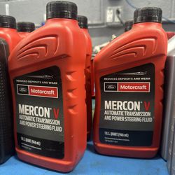Ford Mercon v Automatic Transmission And Power Steering Oil 