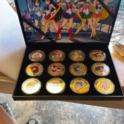 24 Karat, Gold, Plated Coins, Beautiful