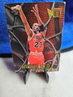 1996-97 Fleer Metal Michael Jordan Metallized Card