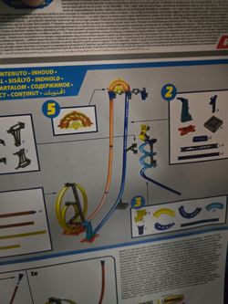 Hotwheel wall track