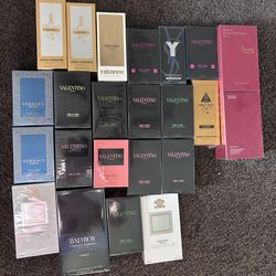 Men and women perfume and cologne