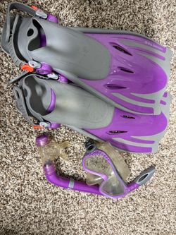 U.S. Divers Snorkel Set with Fins and Mask