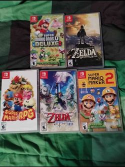 Nintendo switch games, $45 each