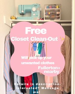 FREE Clothing Pickup / Closet Clean-Out – Fullerton