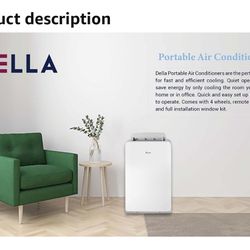 10k BTU Della Portable Air Conditioner 