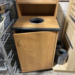 Wooden Trash 