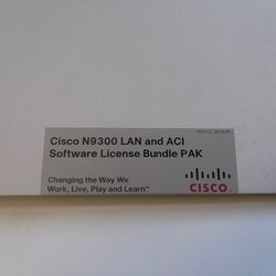 Cisco N9300 LAN and ACI Software License BUNDLE Pak