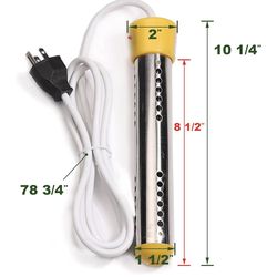 Immersion water heater