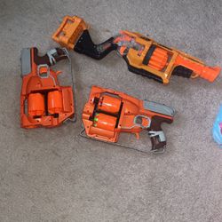 Set Of Nerf Shooters