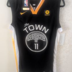 Golden State Warriors Klay Thompson #11 "The Town" Basketball Jersey Large