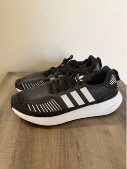 Adidas Black and White Shoes