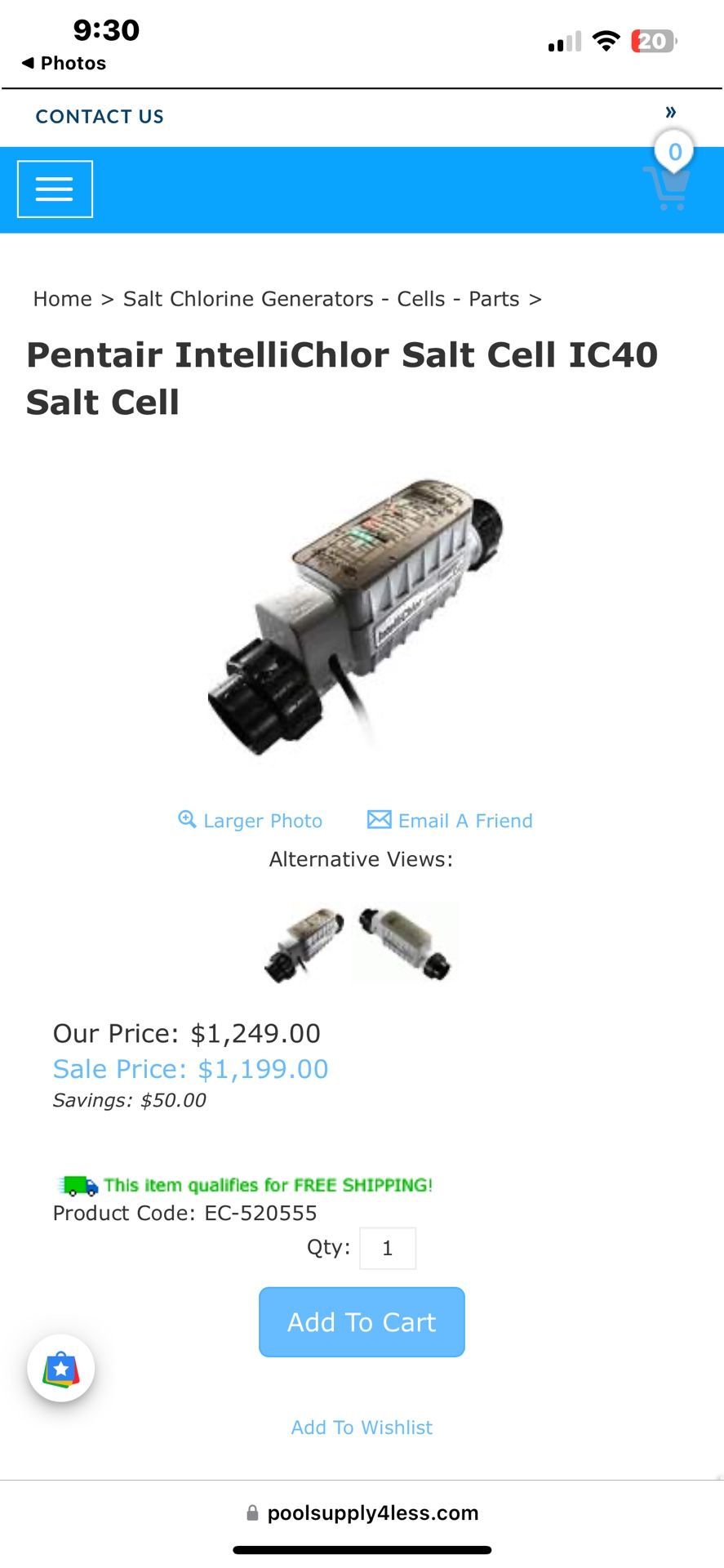 Chlorine Pool Generator