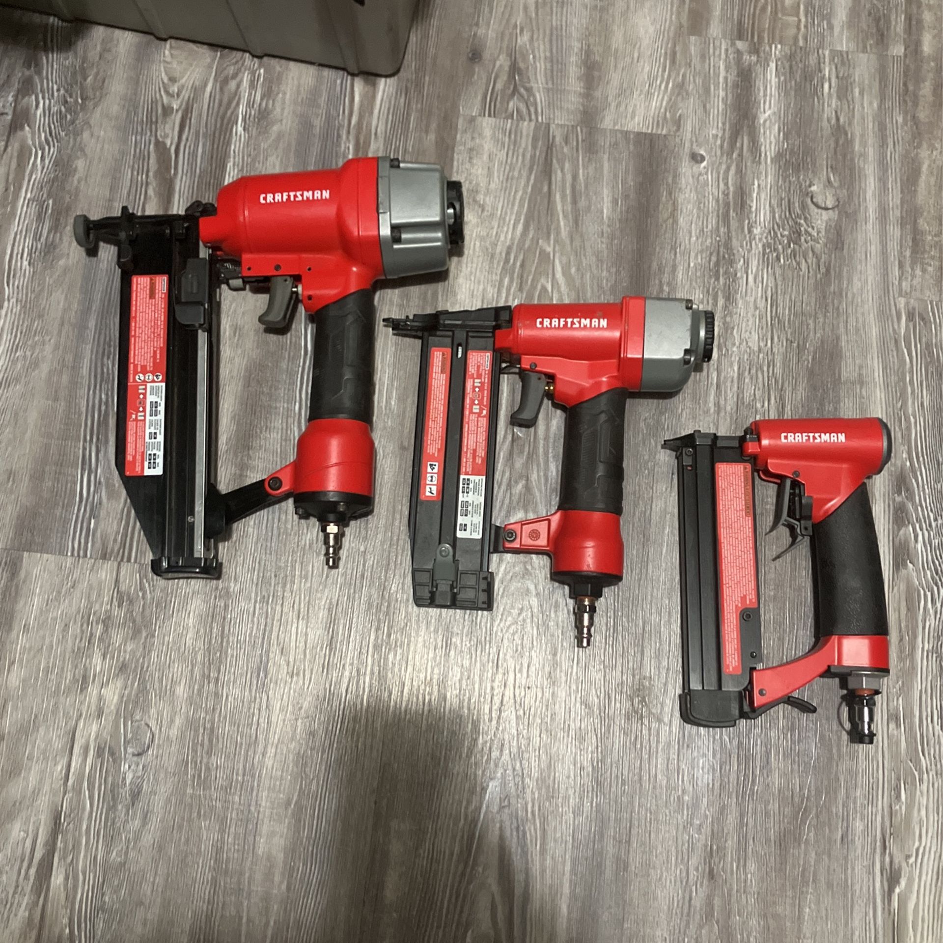 Finish Nailer, Brad Nailer, And Pin Nailer Combo