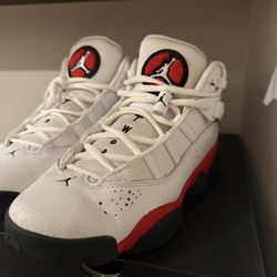 Black N Red Jordan’s 