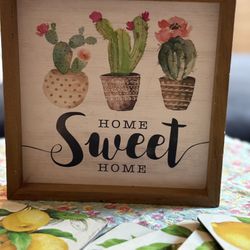 Home Sweet Home Sign