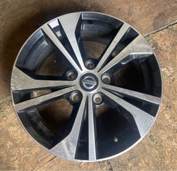 Black aluminum rims for 2020 Nissan Sentra (3)