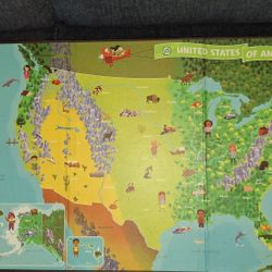 Leap Frog  Tag United States Of America Map 