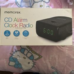 Memorex Cd ,Radio Alarm Clock