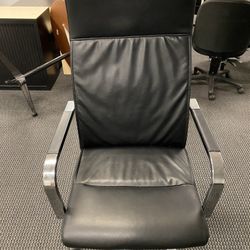 Leather Chair  (perfect For Taller Folks) 