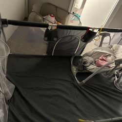 Play Pen And Baby Swing