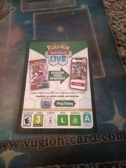 Pokemon(Scarlet and Violet) code cards