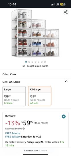 Best Seller Stackable Shoe Box 