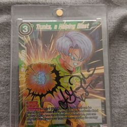 **AUTOGRAPHED** Trunks, a Helping Blast 