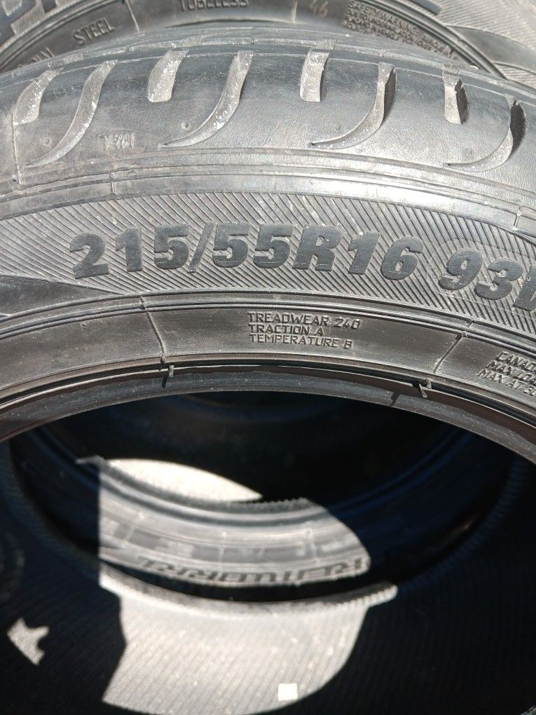 215 55 16 Tires For Sale