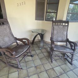 Chairs And Table 
