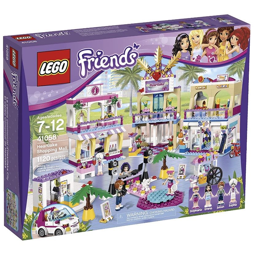 LEGO 41058 Friends Shopping Mall -COMPLETE  Set With Box 
