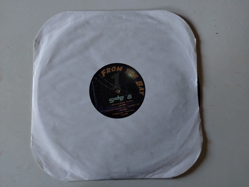 From The Bay 1 Vinyl Record 12" Promo Hip Hop Blow The Whistle Too Shor Hyphy. 