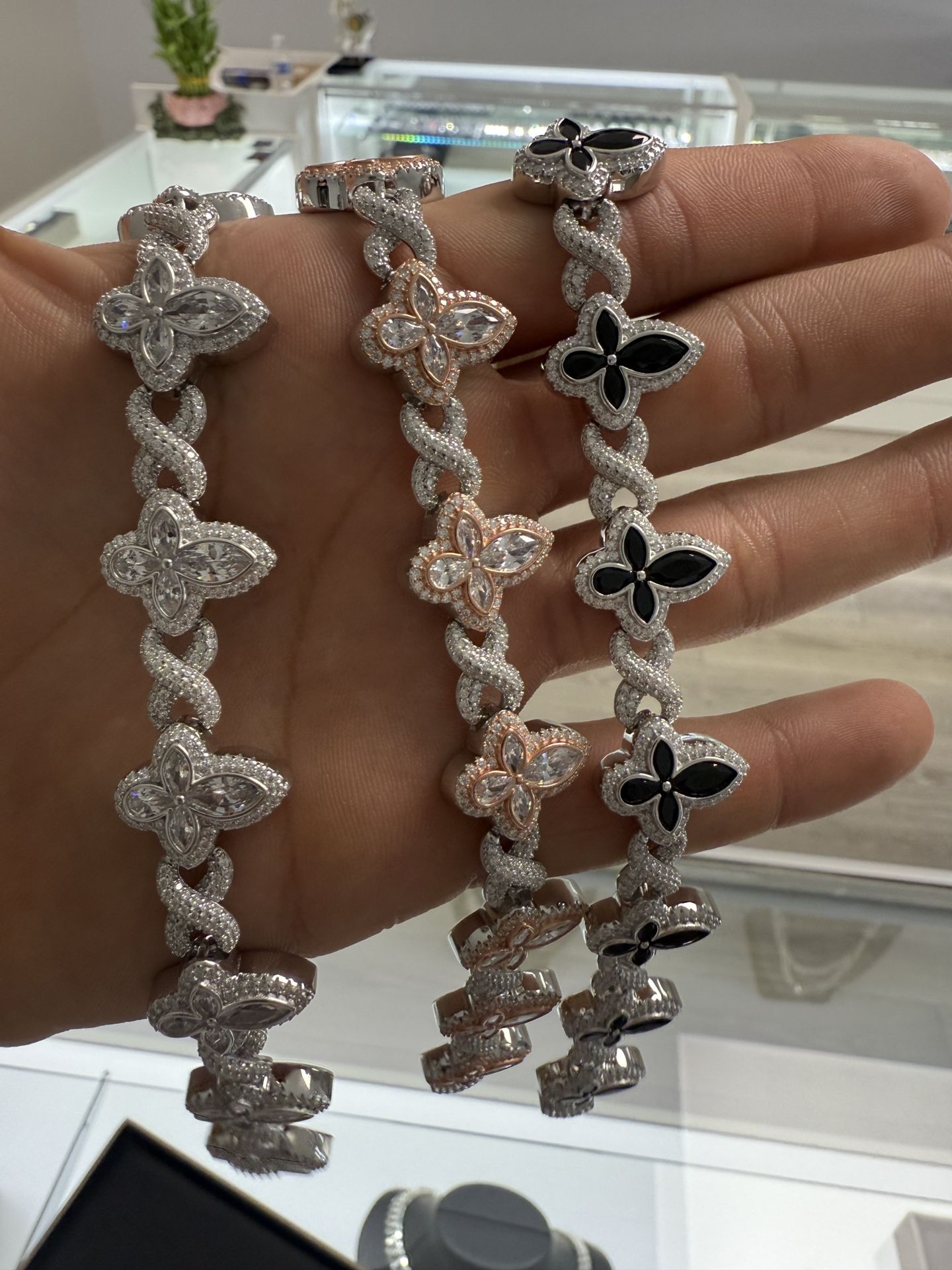 Moissanite Silver.925 Bracelets