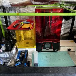 Elegoo Saturn 3 with Wash/Cure+Extras