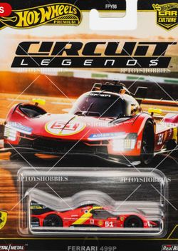 Hot Wheels Ferrari 499p Circuit Legends 
