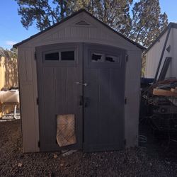 5x7 Craftsman Shed