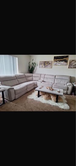 sofa six piece sectional