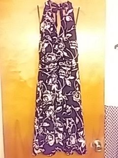 Really Beautiful Black & Off White Dress from WHITE HOUSE/ BLACK MARKET! Size Med.Womens