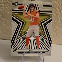2024 Rookies & Stars Bo Nix Rookie Card RC #108 Broncos