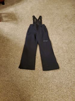 Spyder Size 14 Black Ski/Snow Pants W/ Suspenders