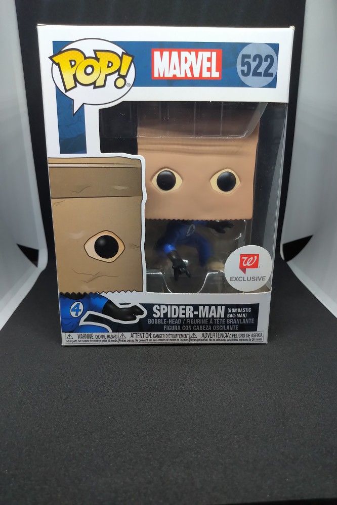 Walgreens Exclusive Bombastic Bag Man Spider-Man Funko Pop